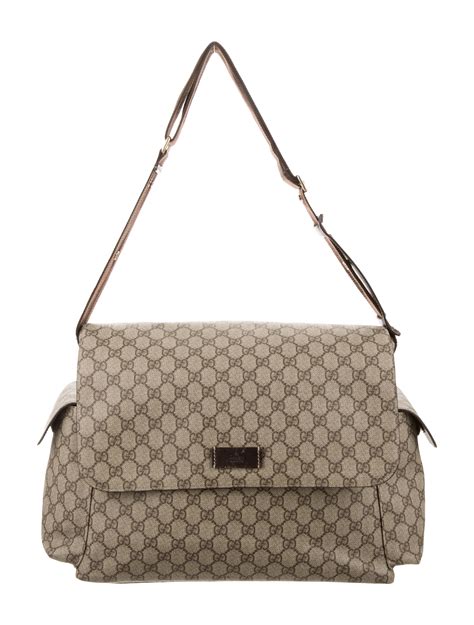 gucci gg supreme carryon|gucci gg supreme diaper bag.